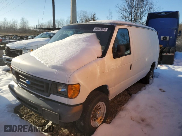 2006 Ford Econoline Cargo with VIN 1FTNE24L96HA66631, listed as a Copart auction lot 82038864 with Not provided miles and Salvage title. Bid and sale history available at DreamBid. Image 1.