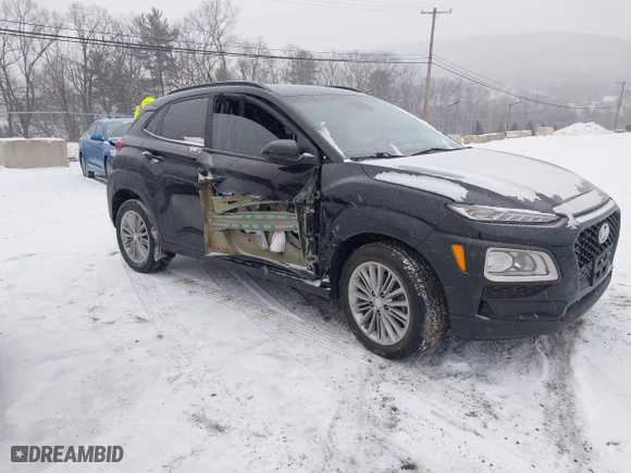 2019 Hyundai Kona SEL with VIN KM8K2CAA3KU339337, listed as a IAAI auction lot 41635132 with 51,343 mi miles. Bid and sale history available at carsss.com. Image 1.