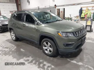 2021 Jeep Compass Latitude with VIN 3C4NJDBB1MT566220, listed as a IAAI auction lot 41816107 with 69,139 mi miles and . Bid and sale history available at DreamBid. Image 1.