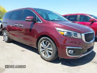 2015 Kia Sedona SX-L with VIN KNDME5C16F6032655, listed as a IAAI auction lot 42034681 with 84,426 mi miles and . Bid and sale history available at DreamBid. Image 1.
