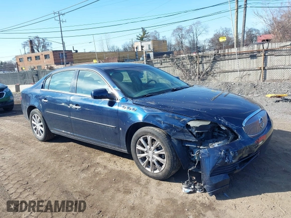2009 Buick Lucerne CXL with VIN 1G4HD57M09U135641, listed as a IAAI auction lot 41823615 with 107,479 mi miles and . Bid and sale history available at DreamBid. Image 1.