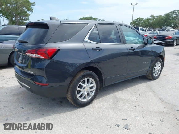 2022 Chevrolet Equinox LT z VIN 2GNAXUEVXN6145063, wystawiony jako IAAI lot #42062135 z przebiegiem 51 176 mil mil oraz . Historia ofert i sprzedaży dostępna na DreamBid. Obrazek 4.