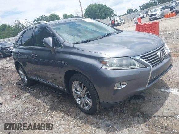2013 Lexus RX 350 with VIN 2T2ZK1BA8DC094858, listed as a IAAI auction lot 42577347 with 148,344 mi miles and . Bid and sale history available at DreamBid. Image 1.
