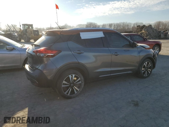 2020 Nissan Kicks SR with VIN 3N1CP5DV2LL509142, listed as a Copart auction lot 42045755 with 46,778 mi miles and Non Repairable. Bid and sale history available at carsss.com. Image 3.