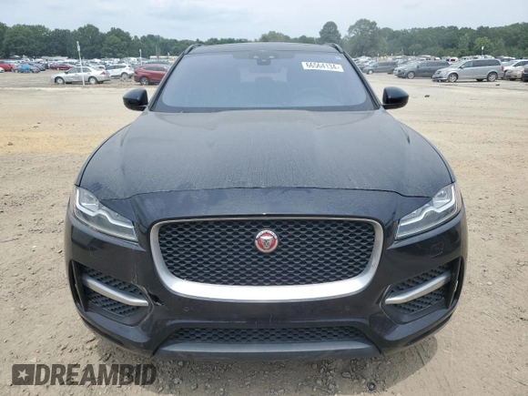 2018 Jaguar F-Pace with VIN SADCL2FN2JA252044, listed as a Copart auction lot 66564134 with 67,515 mi miles and Salvage title. Bid and sale history available at DreamBid. Image 5.