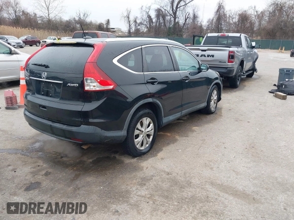 2014 Honda CR-V EX-L with VIN 2HKRM4H73EH662329, listed as a IAAI auction lot 41800191 with 212,800 mi miles. Bid and sale history available at carsss.com. Image 4.