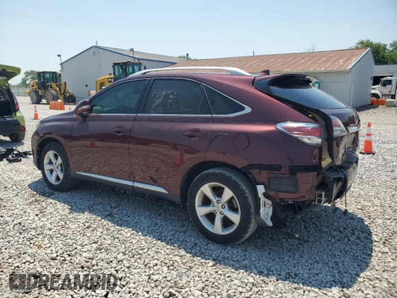 2014 Lexus RX 350 z VIN 2T2BK1BA1EC231884, wystawiony jako Copart lot #60661765 z przebiegiem 138 860 mil mil oraz Szkoda całkowita • Salvage title. Historia ofert i sprzedaży dostępna na DreamBid. Obrazek 2.