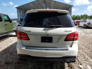 2018 Mercedes-Benz GLS with VIN 4JGDF7FE4JB070887, listed as a Copart auction lot 59777174 with 97,105 mi miles and Non Repairable. Bid and sale history available at carsss.com. Image 6.