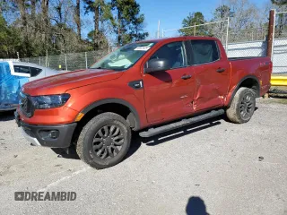 2019 Ford Ranger XL with VIN 1FTER4FHXKLB10457, listed as a Copart auction lot 46922625 with 41,633 mi miles and Salvage Title. Bid and sale history available at carsss.com. Image 1.