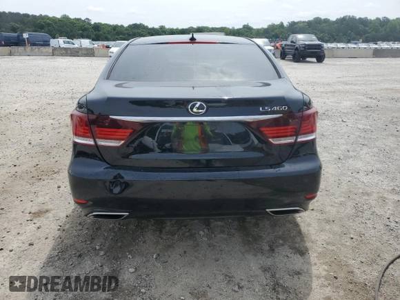 2013 Lexus LS 460 z VIN JTHBL5EF1D5120309, wystawiony jako Copart lot #56937185 z przebiegiem 134 510 mil mil oraz Czysty tytuł • Clean title. Historia ofert i sprzedaży dostępna na DreamBid. Obrazek 6.
