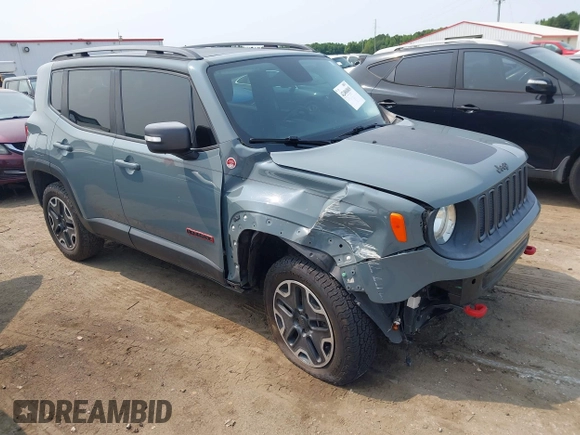 2015 Jeep Renegade Trailhawk with VIN ZACCJBCT0FPC01671, listed as a IAAI auction lot 42406869 with Not provided miles and . Bid and sale history available at DreamBid. Image 1.