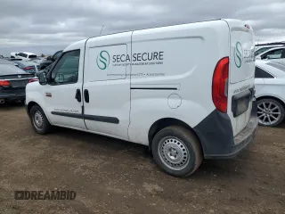 2020 Ram ProMaster City Cargo Tradesman with VIN ZFBHRFAB2L6P30895, listed as a Copart auction lot 51966745 with 51,390 mi miles and Salvage title. Bid and sale history available at DreamBid. Image 2.