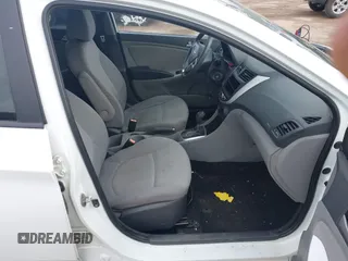 2012 Hyundai Accent GS with VIN KMHCT5AE9CU003502, listed as a IAAI auction lot 41958632 with 187,577 mi miles. Bid and sale history available at carsss.com. Image 5.