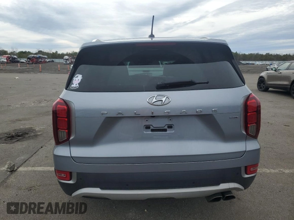 2020 Hyundai Palisade SEL z VIN KM8R4DHE5LU104172, wystawiony jako Copart lot #51909525 z przebiegiem 56 397 mil mil oraz Szkoda całkowita • Salvage title. Historia ofert i sprzedaży dostępna na DreamBid. Obrazek 6.