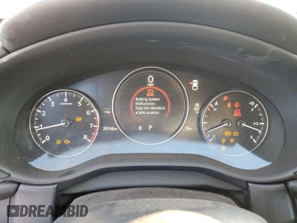 2021 Mazda CX-30 Select with VIN 3MVDMABL3MM252300, listed as a Copart auction lot 61505535 with 29,166 mi miles and Salvage title. Bid and sale history available at DreamBid. Image 9.