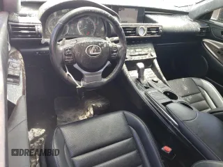 2015 Lexus RC 350 F Sport with VIN JTHHE5BC6F5001494, listed as a Copart auction lot 58900184 with 123,583 mi miles and Clean Title. Bid and sale history available at DreamBid. Image 8.