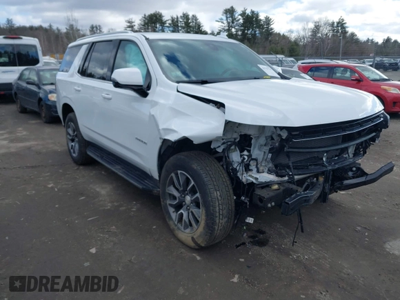 2022 Chevrolet Tahoe LT with VIN 1GNSKNKD1NR304805, listed as a IAAI auction lot 41727737 with 43,805 mi miles and . Bid and sale history available at DreamBid. Image 1.