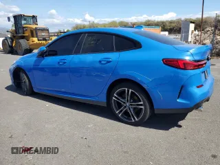 2021 BMW 2 Series 228i with VIN WBA53AK06M7J20167, listed as a Copart auction lot 44247265 with 25,470 mi miles and Salvage Title. Bid and sale history available at carsss.com. Image 2.