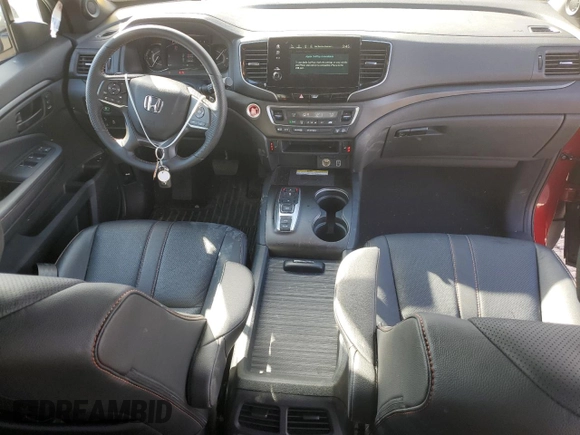 2023 Honda Passport TrailSport with VIN 5FNYF8H61PB029379, listed as a Copart auction lot 49202384 with 15,688 mi miles and Salvage Title. Bid and sale history available at carsss.com. Image 8.