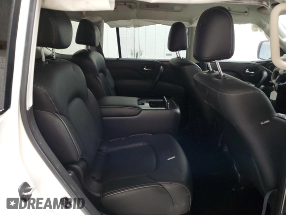 2024 Infiniti QX80 LUXE with VIN JN8AZ2AE3R9327778, listed as a Copart auction lot 81587594 with 27,602 mi miles and Non Repairable. Bid and sale history available at carsss.com. Image 11.