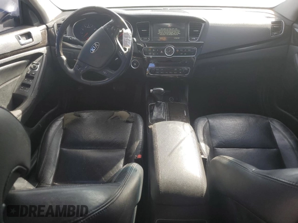 2014 Kia Cadenza Premium with VIN KNALN4D70E5159699, listed as a Copart auction lot 81646364 with 116,607 mi miles and Clean Title. Bid and sale history available at carsss.com. Image 8.
