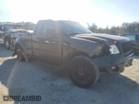 2006 Ford F-150 STX with VIN 1FTRF02206KB75379, listed as a Copart auction lot 88476775 with 109,101 mi miles and Salvage Title. Bid and sale history available at carsss.com. Image 4.