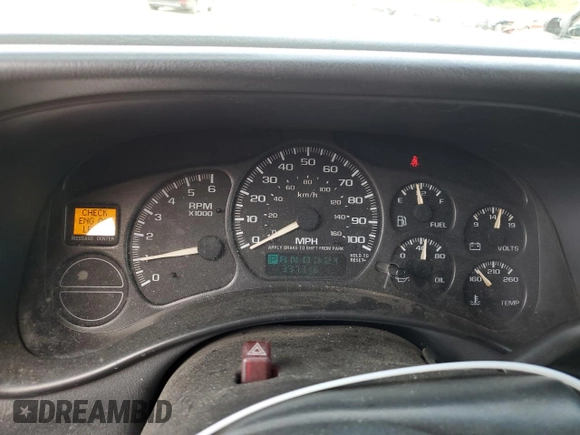 2002 GMC Yukon SLE z VIN 1GKEC13Z22R152796, wystawiony jako Copart lot #55330344 z przebiegiem 337 318 mil mil oraz Szkoda całkowita • Salvage title. Historia ofert i sprzedaży dostępna na DreamBid. Obrazek 9.