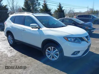 2016 Nissan Rogue SL with VIN 5N1AT2MV9GC773664, listed as a IAAI auction lot 41563438 with 57,264 mi miles and . Bid and sale history available at DreamBid. Image 1.