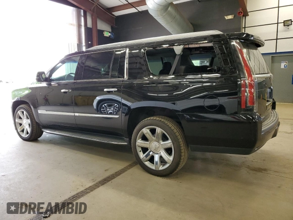 2020 Cadillac Escalade ESV Luxury z VIN 1GYS4HKJXLR150354, wystawiony jako Copart lot #56386485 z przebiegiem 131 803 mil mil oraz Szkoda całkowita • Salvage title. Historia ofert i sprzedaży dostępna na DreamBid. Obrazek 2.