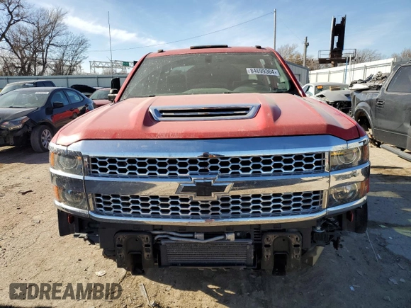 2019 Chevrolet Silverado 3500HD Work Truck with VIN 1GC4KVCY6KF132237, listed as a Copart auction lot 84699364 with 69,480 mi miles and Salvage Title. Bid and sale history available at carsss.com. Image 5.