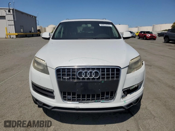 2013 Audi Q7 Premium Plus z VIN WA1LGAFE1DD008683, wystawiony jako Copart lot #60854845 z przebiegiem 132 433 mil mil oraz Szkoda całkowita • Salvage title. Historia ofert i sprzedaży dostępna na DreamBid. Obrazek 5.