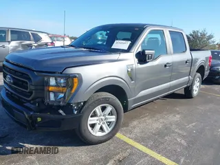 2023 Ford F-150 XL with VIN 1FTEW1C55PKD33889, listed as a IAAI auction lot 41345457 with 40,996 mi miles and . Bid and sale history available at DreamBid. Image 2.