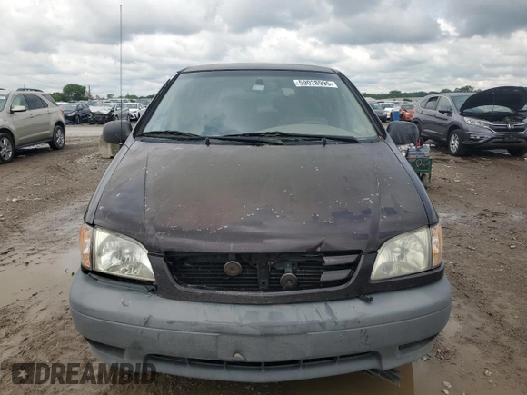 2001 Toyota Sienna CE z VIN 4T3ZF19CX1U355408, wystawiony jako Copart lot #59028995 z przebiegiem 277 681 mil mil oraz Szkoda całkowita • Salvage title. Historia ofert i sprzedaży dostępna na DreamBid. Obrazek 5.