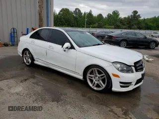 2013 Mercedes-Benz C 250 Sport with VIN WDDGF4HB2DR278397, listed as a Copart auction lot 52395335 with 116,110 mi miles and Salvage Title. Bid and sale history available at DreamBid. Image 4.