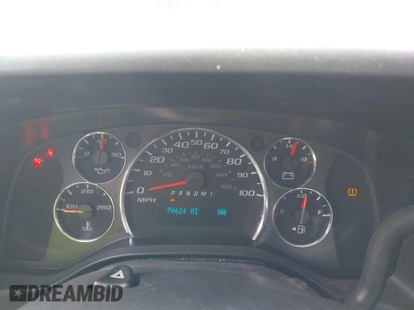2019 Chevrolet Express Cargo with VIN 1GCWGAFP6K1369099, listed as a IAAI auction lot 42069329 with 74,624 mi miles. Bid and sale history available at carsss.com. Image 7.