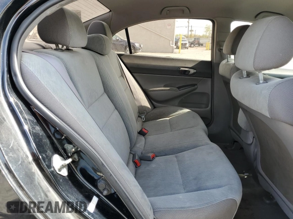 2011 Honda Civic LX with VIN 2HGFA1F53BH526297, listed as a Copart auction lot 53822925 with 156,639 mi miles and Salvage Title. Bid and sale history available at DreamBid. Image 10.