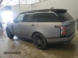 2022 Land Rover Range Rover Westminster with VIN SALGS2RU8NA465582, listed as a Copart auction lot 54510795 with 57,055 mi miles and Salvage title. Bid and sale history available at DreamBid. Image 2.