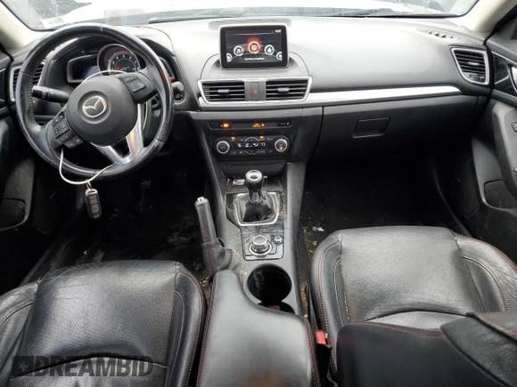 2015 Mazda 3 S Grand Touring with VIN JM1BM1W39F1236511, listed as a Copart auction lot 43385295 with 234,029 mi miles and Clean Title. Bid and sale history available at DreamBid. Image 8.