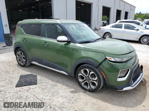 2020 Kia Soul X-Line with VIN KNDJ23AU5L7102486, listed as a Copart auction lot 52257595 with 66,503 mi miles and Non Repairable. Bid and sale history available at carsss.com. Image 4.