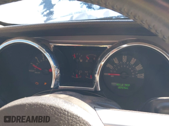 2009 Ford Mustang with VIN 1ZVHT80N195136459, listed as a IAAI auction lot 41284704 with 157,676 mi miles and . Bid and sale history available at carsss.com. Image 7.