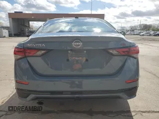 2024 Nissan Sentra SR with VIN 3N1AB8DV4RY279834, listed as a Copart auction lot 53889455 with 5,901 mi miles and Salvage title. Bid and sale history available at DreamBid. Image 6.