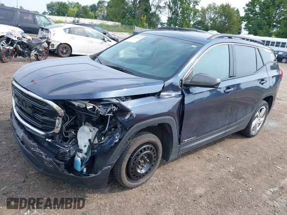 2018 GMC Terrain SLE with VIN 3GKALMEX0JL184311, listed as a IAAI auction lot 40238129 with 102,406 mi miles. Bid and sale history available at carsss.com. Image 17.