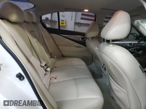 2017 Infiniti Q50 2.0t Premium with VIN JN1CV7ARXHM680274, listed as a Copart auction lot 88106815 with 130,322 mi miles and Salvage Title. Bid and sale history available at carsss.com. Image 10.