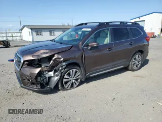 2019 Subaru Ascent Limited с VIN 4S4WMAPD4K3489612, выставлен на аукционе Copart как лот 54060285 с пробегом 59 500 миль миль и Списание • Salvage title. История ставок и продаж доступна на DreamBid. Изображение 1.