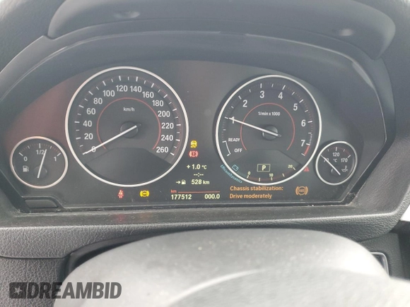 2014 BMW 4 Series 428i xDrive with VIN WBA3N5C53EF715553, listed as a Copart auction lot 43913445 with 177,512 mi miles and Clean Title. Bid and sale history available at DreamBid. Image 9.