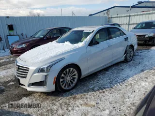 2019 Cadillac CTS Luxury AWD z VIN 1G6AX5SSXK0144981, wystawiony jako Copart lot #89187665 z przebiegiem 63 003 mil mil oraz Szkoda całkowita • Salvage title. Historia ofert i sprzedaży dostępna na DreamBid. Obrazek 1.