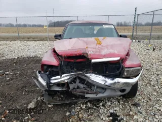 1999 Dodge Dakota SLT with VIN 1B7GL22X0XS268203, listed as a Copart auction lot 85155594 with 185,142 mi miles and Salvage Title. Bid and sale history available at carsss.com. Image 5.