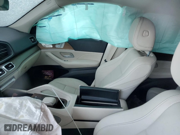 2021 Mercedes-Benz GLE 350 with VIN 4JGFB4KB1MA474612, listed as a Copart auction lot 49530735 with 77,575 mi miles and Salvage title. Bid and sale history available at DreamBid. Image 8.