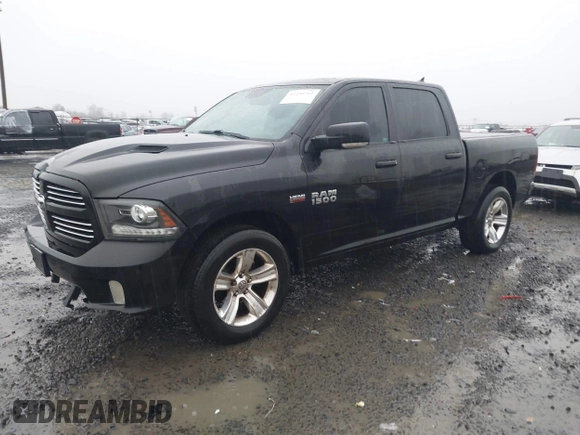 2016 Ram 1500 Sport with VIN 1C6RR6MT7GS241127, listed as a IAAI auction lot 41230712 with 129,586 mi miles. Bid and sale history available at carsss.com. Image 19.