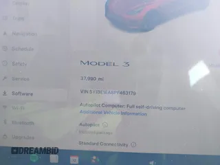 2023 Tesla Model 3 z VIN 5YJ3E1EA8PF463179, wystawiony jako IAAI lot #41738318 z przebiegiem 37 990 mil mil oraz . Historia ofert i sprzedaży dostępna na DreamBid. Obrazek 15.